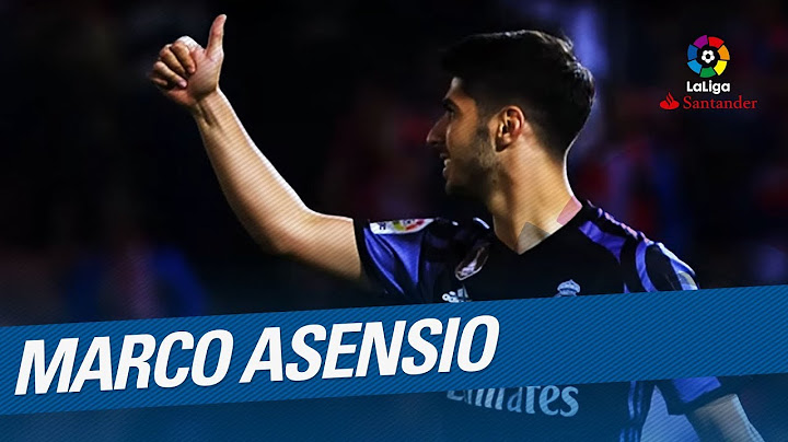 Marco Asensio's breakout year