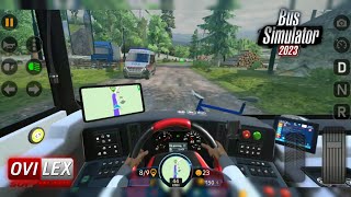 Bus Simulator 2023 Update! - New Articulated Electric Bus | Off-Road GamePlay screenshot 3