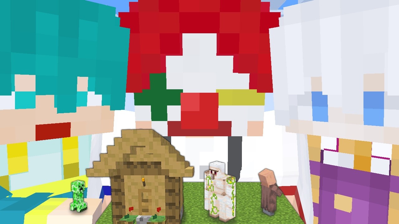Minecraft in a world where all blocks are 1/10th the size. - YouTube