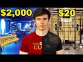 $2,000 vs $20 Bodybuilder!