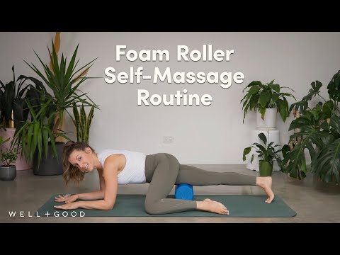 15 Minute Guided Foam Roller Workout for Self-Massage with @GoChloPilates| Good Moves | Well+Good