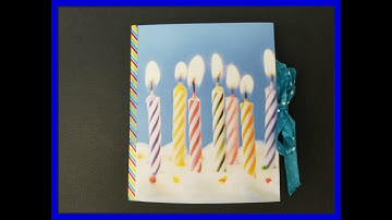 File folder flip book  Tutorial for beginners .