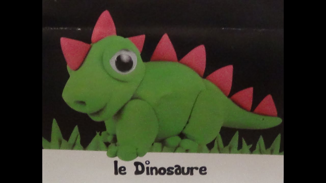 Tuto dinosaure en pâte Créapito 