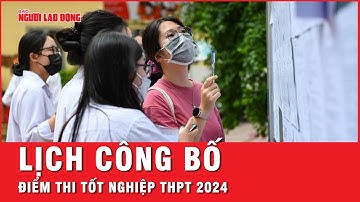 Bộ GD&ĐT công bố kết quả thi tốt nghiệp THPT 2024 vào thời gian nào? | Tin tức