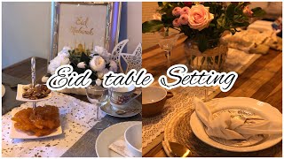 Eid Breakfast And Dinner Table Setting | Eid Table Setting 2022 | Table Setting Tips | Simply Decor
