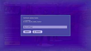 Fortnite Lobby Hack Codes | Secret Admin Panel Rewards in Chapter 7 Season 4