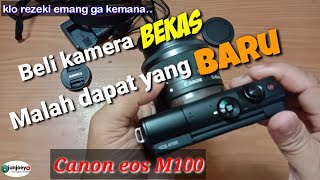 Canon M100 Review // Used camera, what's included