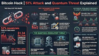 Bitcoin Hack | 51% Attack and Quantum Threat Explained #crypto #bitcoin 