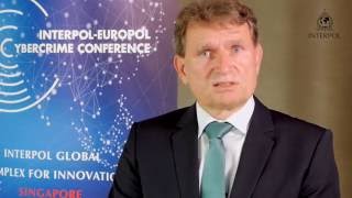 Michael Pulch, EU Ambassador to Singapore, INTERPOL Europol #CyberCrimeConference