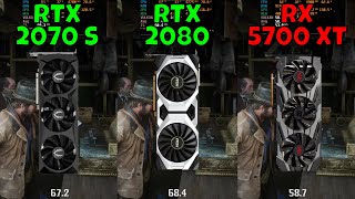 RTX 2070 Super vs RTX 2080 vs RX 5700 XT (Benchmark in 8 Games at 1440p) 2023