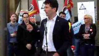 Lay offs at Bell Canada spark protest