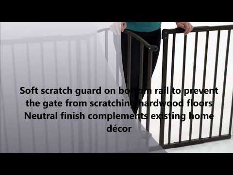 Summer Infant Metal Expansion Gate, 6 Foot Wide Walk Thru Gate