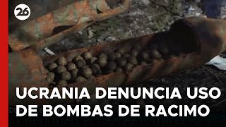 ⚠️ UCRANIA denuncia el uso de BOMBAS DE RACIMO por parte de RUSIA en Járkov