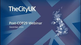 Post COP29 Webinar
