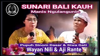 Gaguritan Tamtam. Pupuh Sinom Dasar & Siwagati.Duet Wayan Nili & Aji Rante.