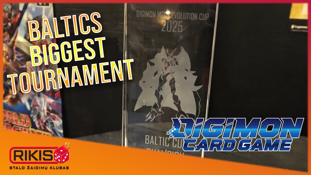 DIGIMON TCG Mega Evolution Baltic Cup 2025 EVENT RECAP