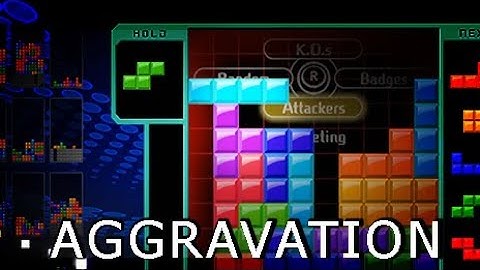 Aggravating Moments in Tetris 99