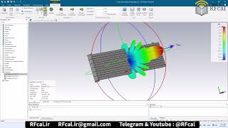 Designing Slotted Waveguide Antenna Arrays with CST Studio Suite | 6x30 slot tay number11