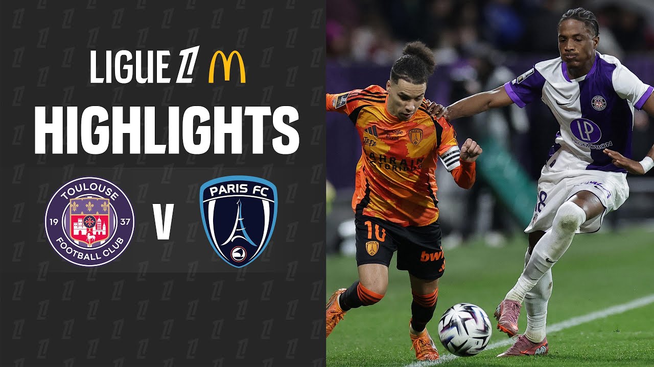 [Highlight] France Ligue 1 : ตูลูส vs ปารีส เอฟซี (22-02-69)