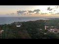 Playa del Carmen birds eye view