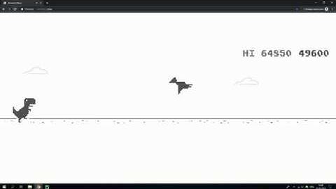 My Dino Game algorithm