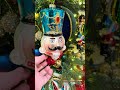 Raz 7.25" Set of 2 Nutcracker Head Glass Christmas Ornament 4652939