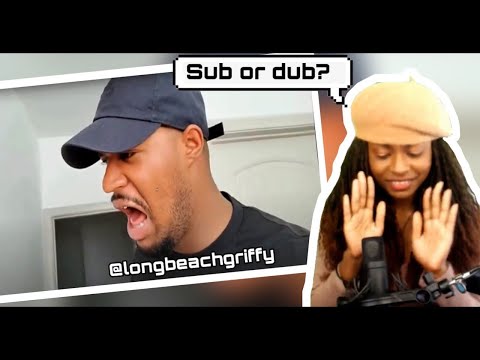 Sub or Dub ???? People who watch Anime in Sub @LongBeachGriffy ​