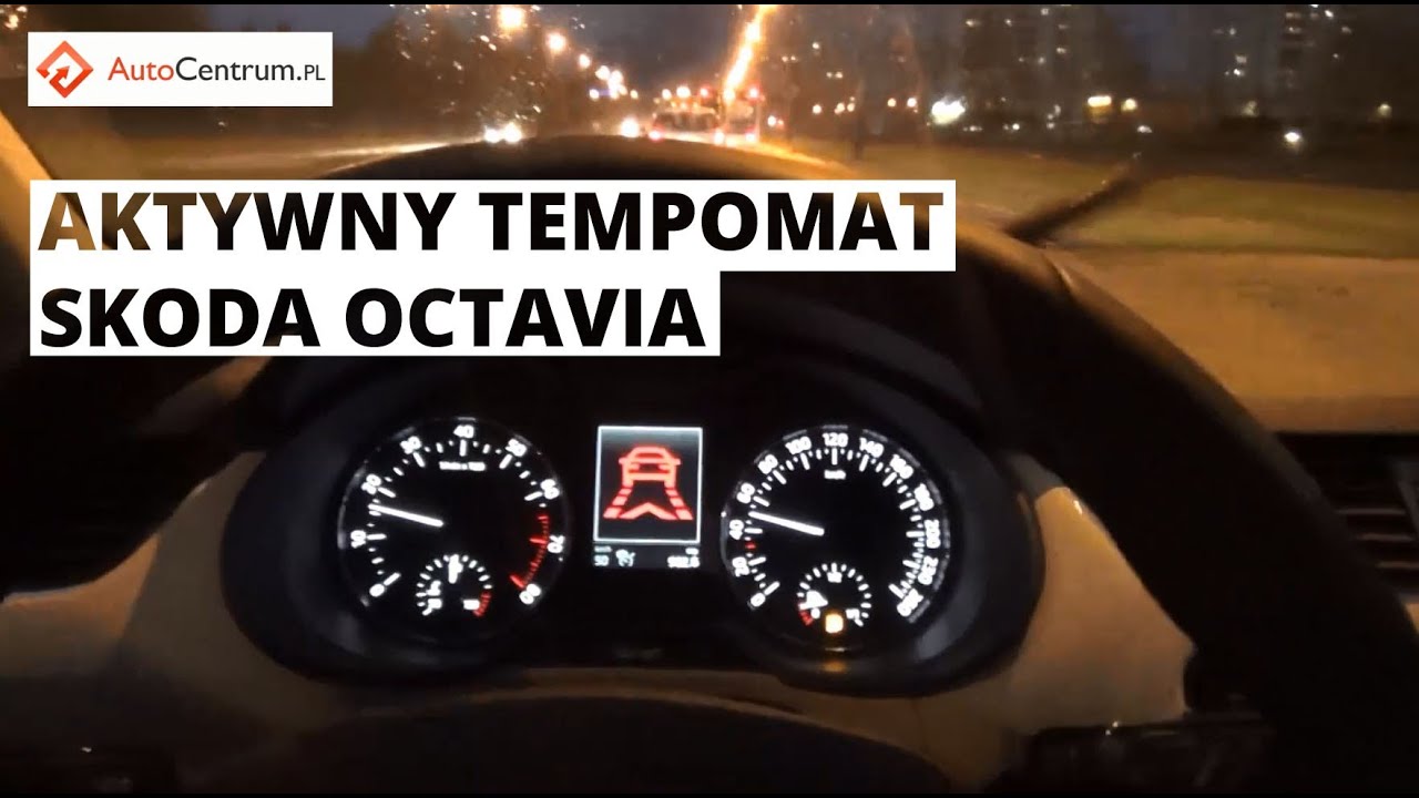 Aktywny tempomat Skoda Octavia (Wasze pytania) YouTube