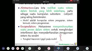 Pemrograman Berbasis Objek - Pertemuan 3