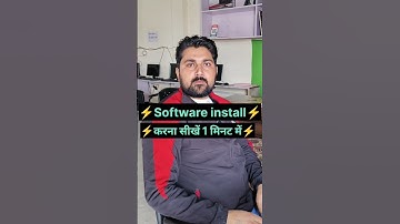 How to install Software in Laptop😱 #software #installation #computer