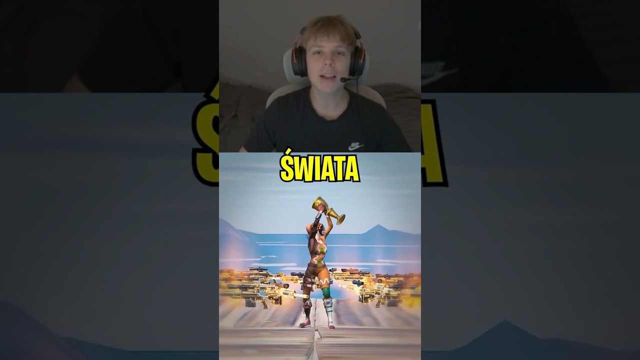 Pobiłem REKORD ŚWIATA w Fortnite #shorts