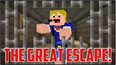 Minecraft - The Great Escape! - Custom map!