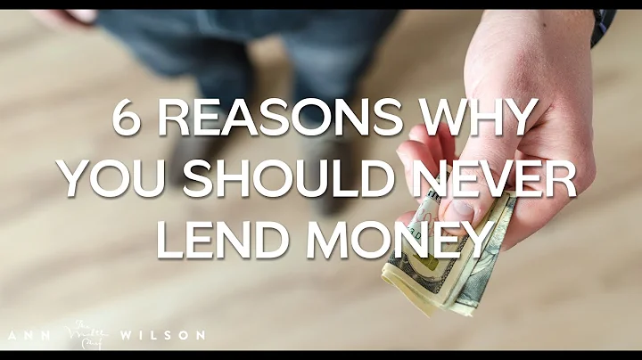 6 Reasons Why You Should NEVER Lend Money. - DayDayNews