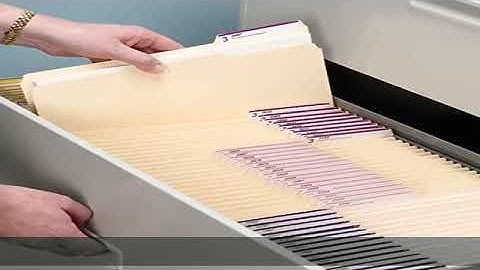 Amazon Basics 1/3-Cut Tab, Assorted Positions File Folders, Letter Size, Manila - Pack of 100