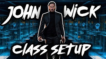 HOW TO BE JOHN WICK!!! THE JOHN WICK COD MODERN WARFARE CLASS SETUP- M481 AND X16 GUN CONVERSION