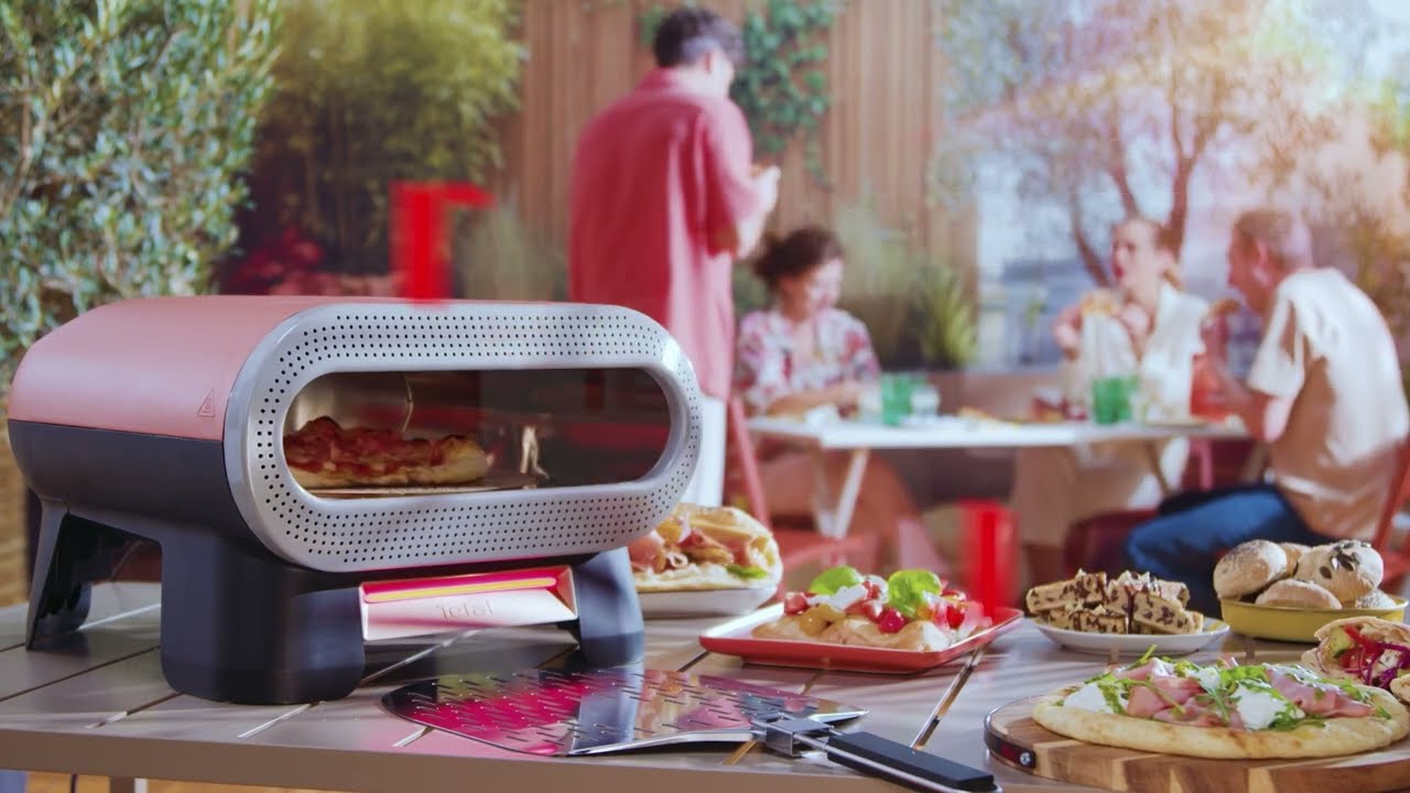 Tefal Pizza Pronto JM600T Electric outdoor pizza oven - YouTube