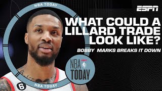 Bobby Marks breaks down what a potential Damian Lillard trade could look like 👀 | NBA Today