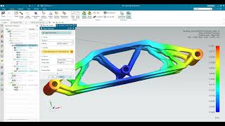 How to use new Topology Optimization Siemens, two studies and two different  optimization targets