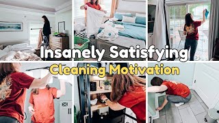 Extremely Satisfying Cleaning Motivation for Stay At Home Mom | Deep Clean with Me before Holidays
