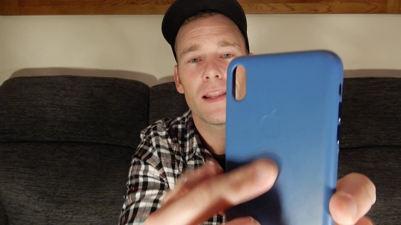 iPhone XS Max Silicone VS Leather case - YouTube
