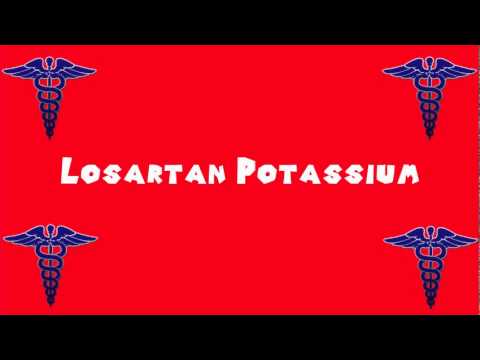 Pronounce Medical Words ― Losartan Potassium