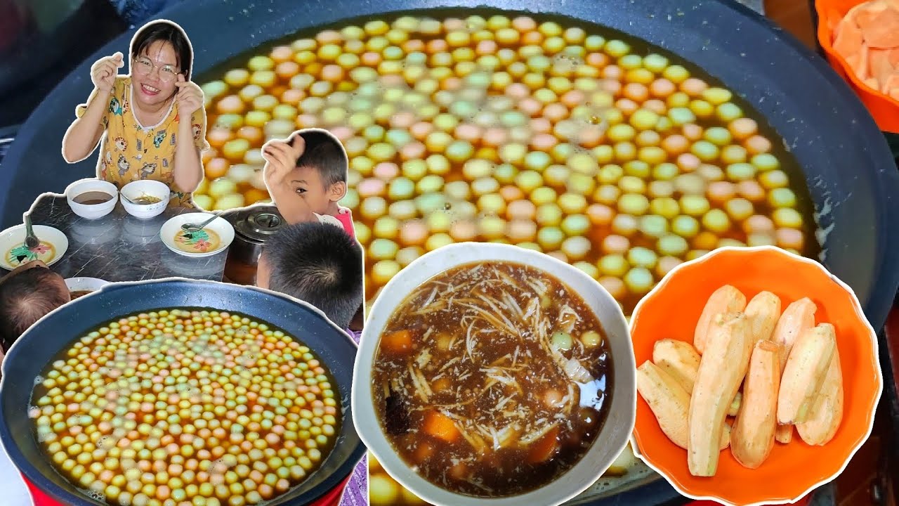 မုန့်ပိန္နဲစေ့ သာကူပြုတ်