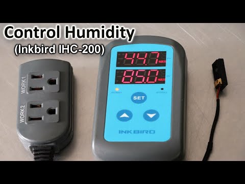 Inkbird Humidity Controller - IHC 200   (settings/programming)