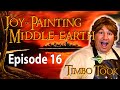 The Joy of Painting Middle Earth | Smaug Sets Lake-town Ablaze | Middle Earth Artwork |The Hobbit