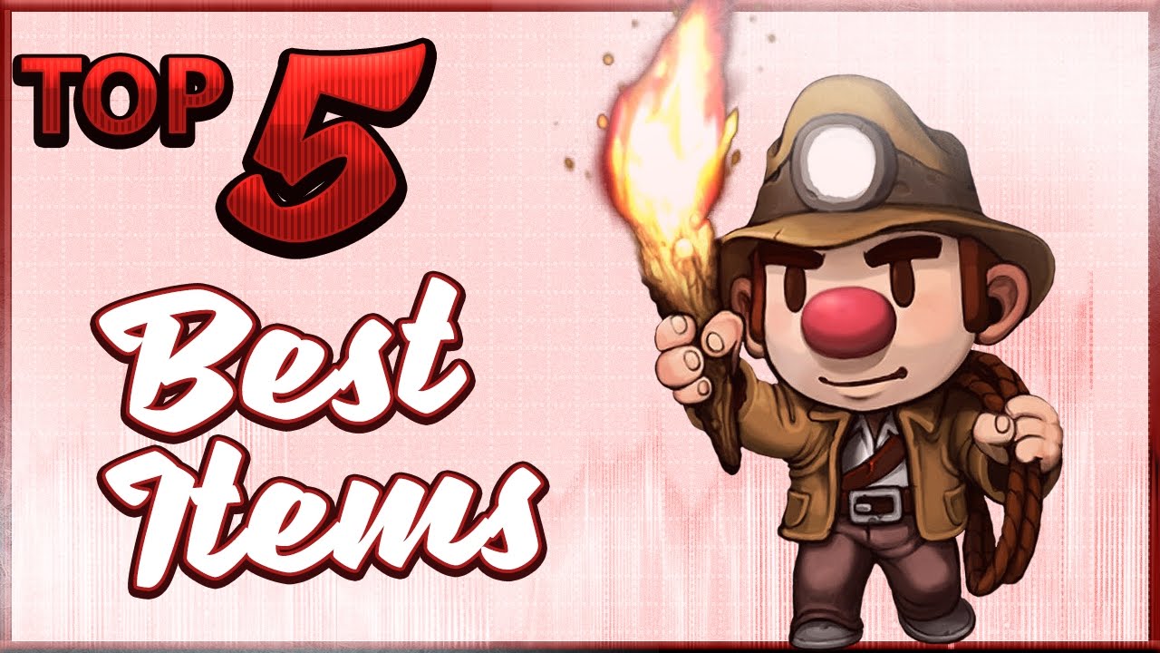 Top 5 Best Items In Spelunky!