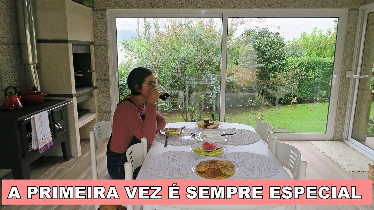 PRIMEIRO PEQUENO ALMOÇO NA COZINHA DA FLORESTA-COMPRAS DE COZINHA#vidasimples#simpleliving