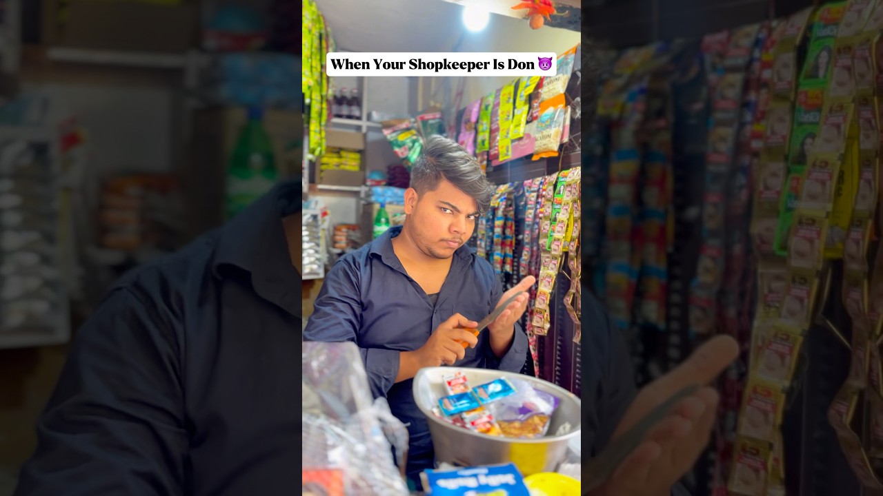 Shopkeeper ka Don Mode” 😈😂 #shorts #viralshortsvideo #relatablecontent #viral #lol