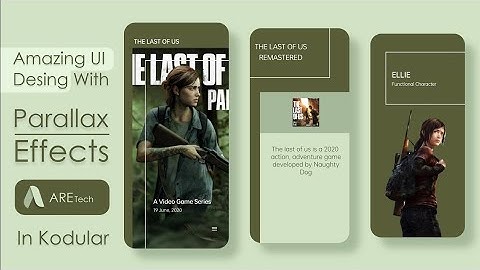 Amazing UI UX Design With Parallax Effects Tutorial In Kodular Free AIA | UI UX Design In Kodular