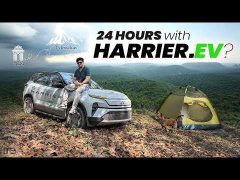 24 Hours with Tata Harrier EV - Delhi to Dehradun | Range, Charging Cost and Review?