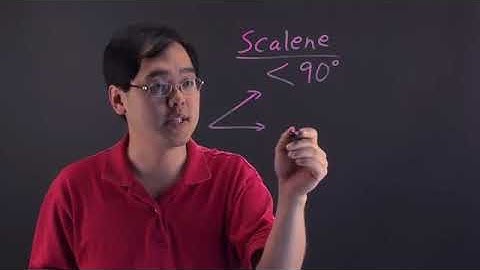 What Is a Scalene Angle?